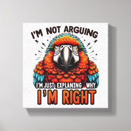 Impressão Em Tela Eu não estou discutindo