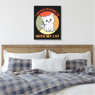 IMPRESSÃO EM TELA EU SERIA PREFERENCIALMENTE COM MEU GATO