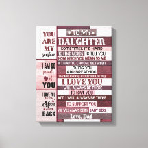 Eu te amo... presente da filha