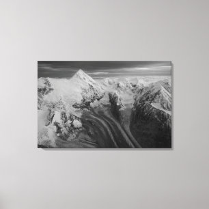 Impressão Em Tela EUA, Alaska, Parque Nacional Denali, Vista aérea 