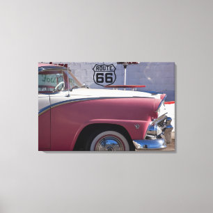 Impressão Em Tela EUA, arizona, Williams. Rt. 66 cidade, os anos 50