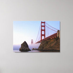 Impressão Em Tela EUA, Califórnia, São Francisco. Golden Gate 3
