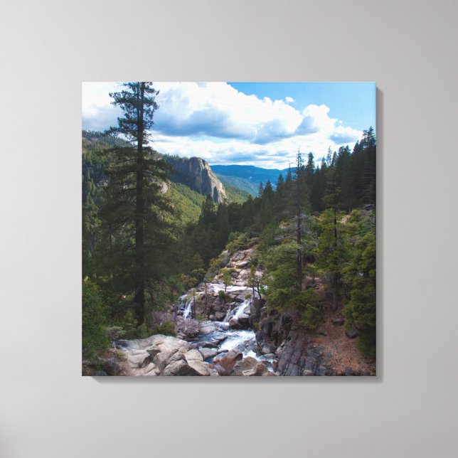 Impressão Em Tela EUA, Califórnia. Vale do Yosemite Vista (Frente)