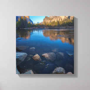 Impressão Em Tela EUA, Califórnia. Vista do Vale de Yosemite 2