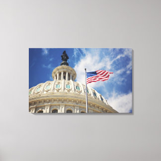 Impressão Em Tela EUA, Colômbia, Washington DC, Capitol Building