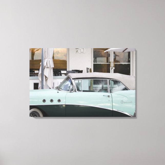 Impressão Em Tela EUA, Florida, Miami Beach: South Beach, 1956 (Frente)