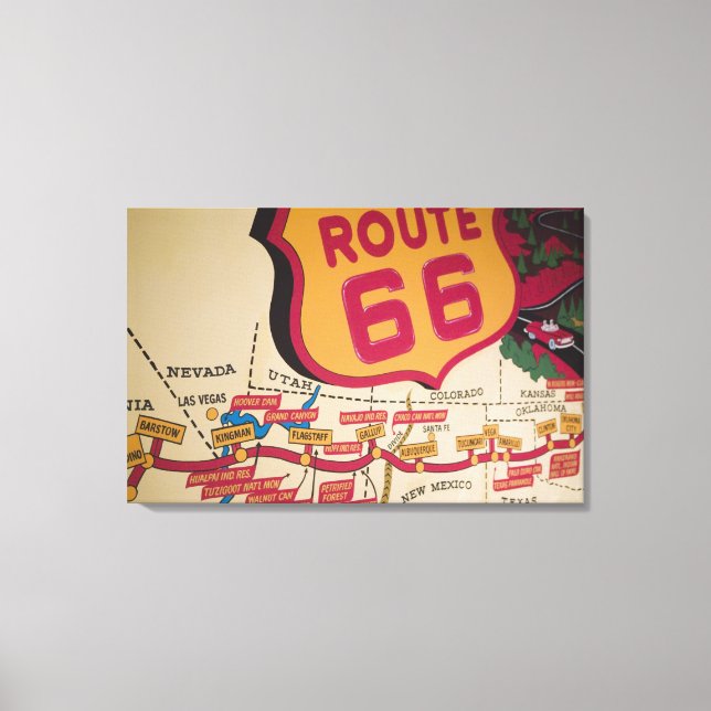 Impressão Em Tela EUA, Kentucky, Boliche Green: National Corvette 5 (Frente)