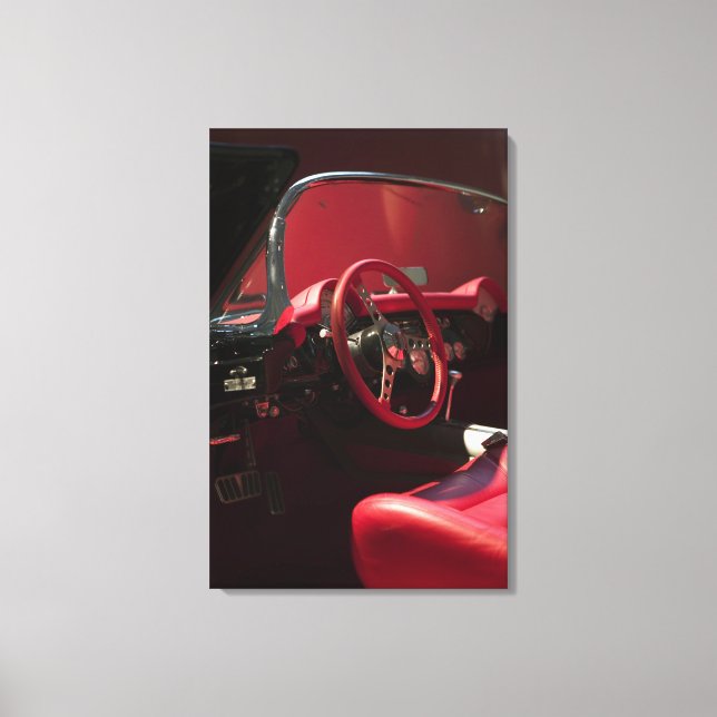 Impressão Em Tela EUA, Kentucky, Boliche Verde: Corvette Nacional (Frente)