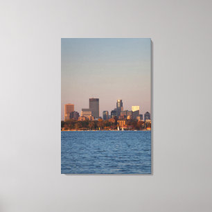 Impressão Em Tela EUA, Minnesota, Minneapolis, Paisagem Urbana