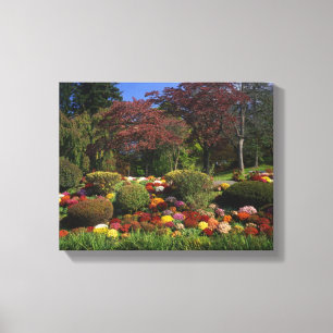 Impressão Em Tela EUA, Nova York, Saugerties, Parque Seamon.Outono