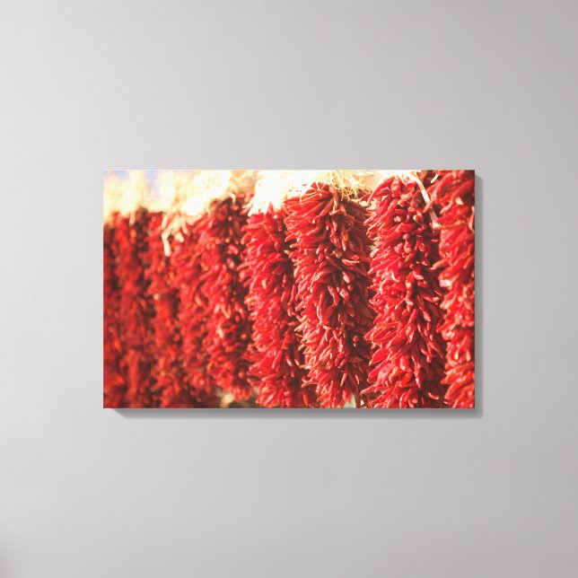 Impressão Em Tela EUA, Novo México, Papais noeis Fe: Papais noeis Ce (Frente)