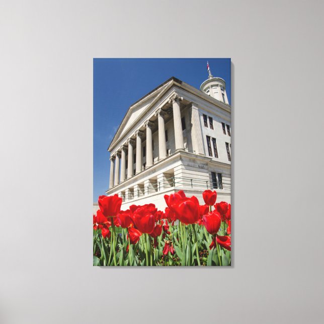 Impressão Em Tela EUA, Tennessee, Nashville. Historic Tennessee (Frente)