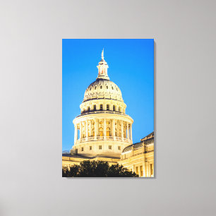 Impressão Em Tela EUA, Texas, Austin. Construção do Capitólio (18