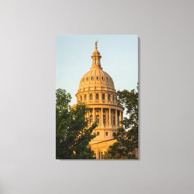 Impressão Em Tela EUA, Texas, Austin. Edifício do Capitólio (1888) 4 (Frente)