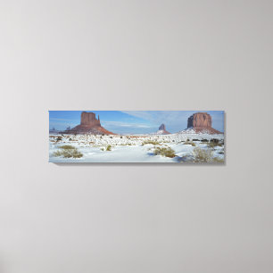 Impressão Em Tela EUA, Utah, Monument Valley. Artemísia