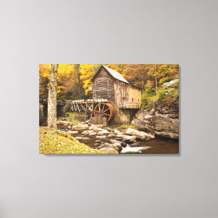 Impressão Em Tela EUA, Virginia Ocidental, Clifftop. Estado Babcock 