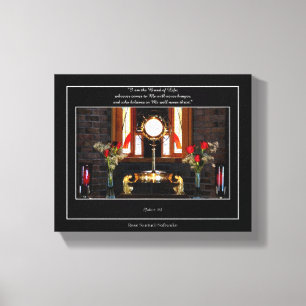 Impressão Em Tela Eucaristia do 6:35 de John "EU SOU o pão da vida