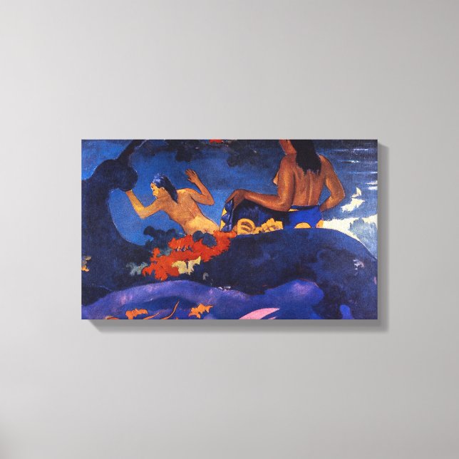 Impressão Em Tela Eugène Henri Paul Gauguin - Fatata Te Miti (Frente)
