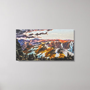 Impressão Em Tela Eugene VON GUÉRard - montagem Townsend (alterado)