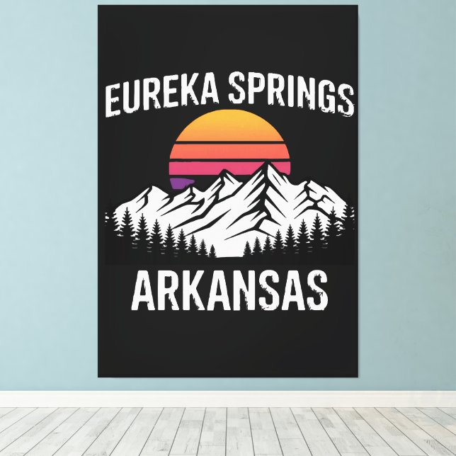Impressão Em Tela Eureka Springs (Insitu(piso de madeira))