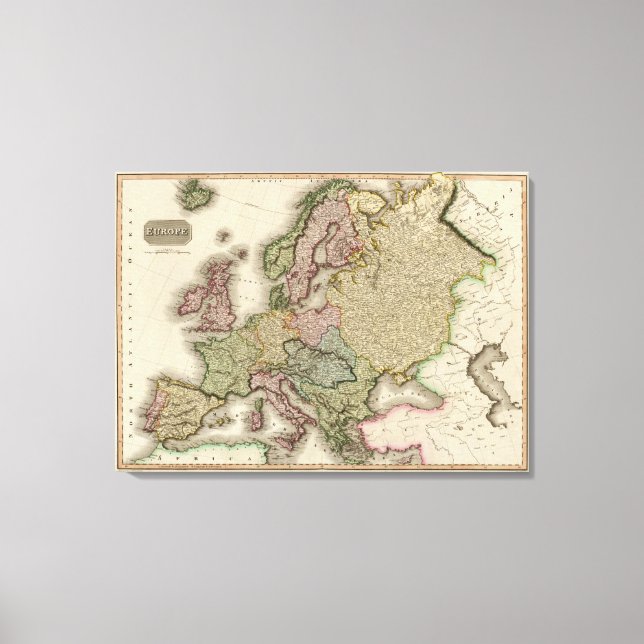 Impressão Em Tela Europa 24 (Frente)