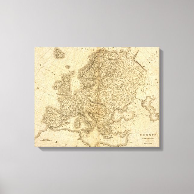 Impressão Em Tela Europa 47 (Frente)