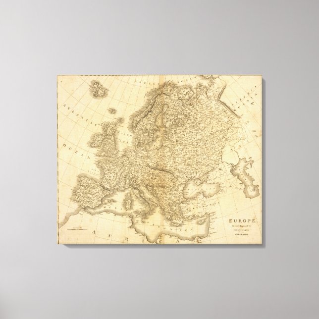 Impressão Em Tela Europa 47 (Frente)