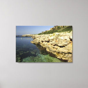 Impressão Em Tela Europa, Espanha, Minorca (também conhecida por Me