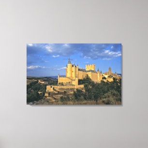 Impressão Em Tela Europa, Espanha, Segóvia. O Alcázar, um Mundo