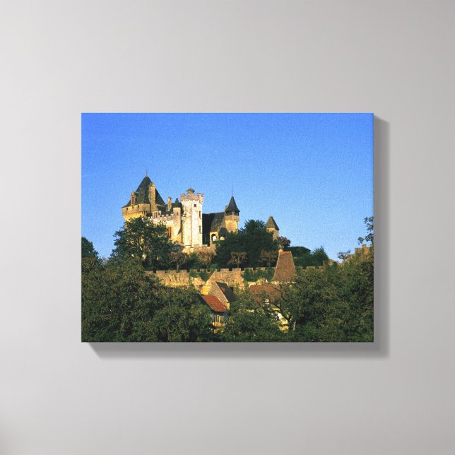 Impressão Em Tela Europa, França, Montforte. O castelo medieval (Frente)
