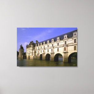 Impressão Em Tela Europa, França, Vale do Loire. Castelo