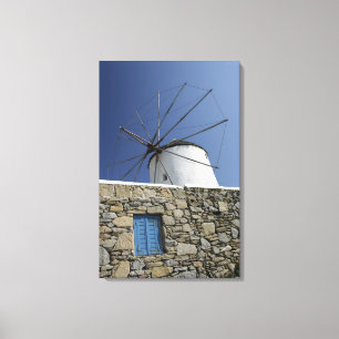 Impressão Em Tela Europa, Grécia, Mykonos.2