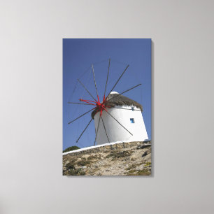 Impressão Em Tela Europa, Grécia, Mykonos. 3