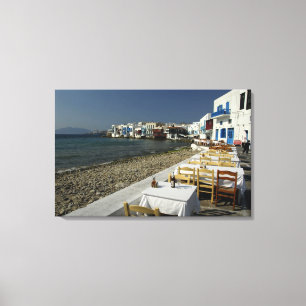 Impressão Em Tela Europa, Grécia, Mykonos. Vistas do litoral