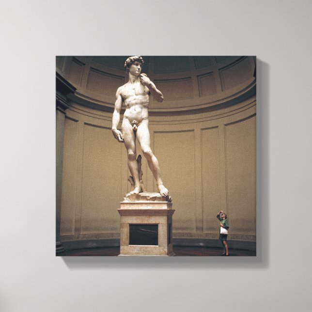 Impressão Em Tela Europa, Itália, Florença. O tamanho real do (Frente)