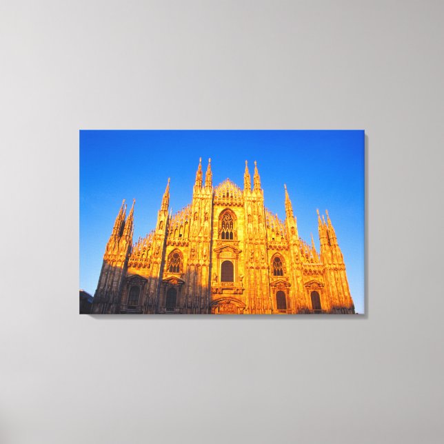 Impressão Em Tela Europa, Itália, Milão, Catedral de Milão (Frente)