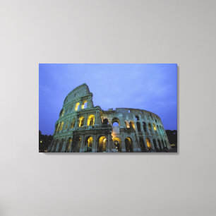 Impressão Em Tela Europa, Itália, Roma. Vista da noite