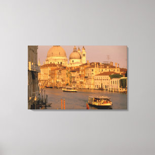 Impressão Em Tela Europa, Itália, Vêneto, Veneza. Vista do pôr do so