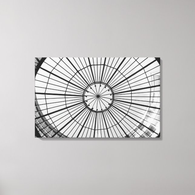 Impressão Em Tela Europa, Suiça, Zurique. Cúpula de vidro (Frente)