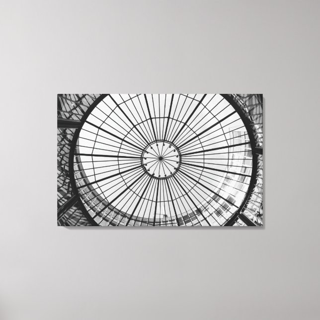 Impressão Em Tela Europa, Suiça, Zurique. Cúpula de vidro (Frente)