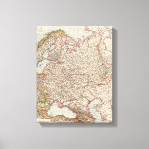 Impressão Em Tela Europeu Rússia