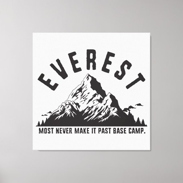 Impressão Em Tela Everest (Frente)
