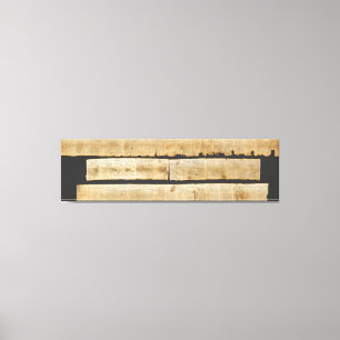 Impressão Em Tela Excelente Isaiah Scroll Morto Sea Scrolls 1QIsaa