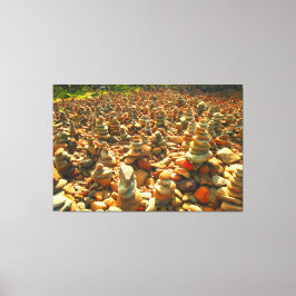 Impressão Em Tela EXCELENTE OCEAN STONES 40x60