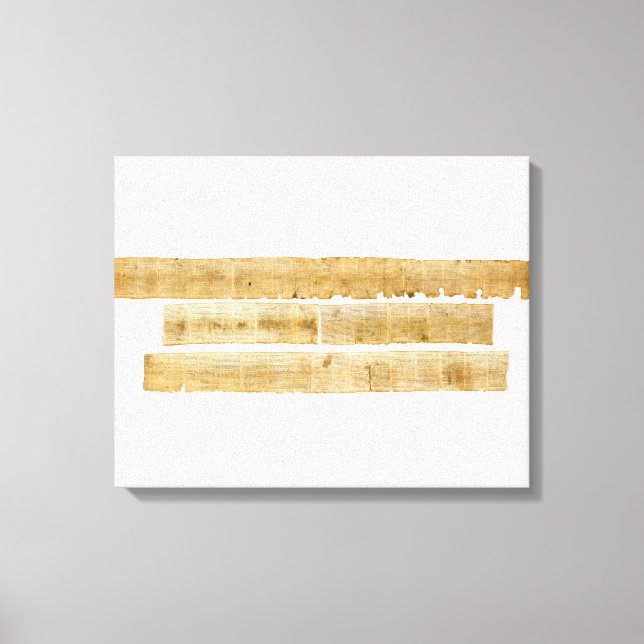 Impressão Em Tela EXCELENTE ORIGINAL Isaiah Scroll Morto Sea Scrolls (Frente)