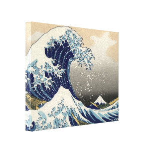 Impressão Em Tela Excelente Wave de Kanagawa Oriental Fine Art
