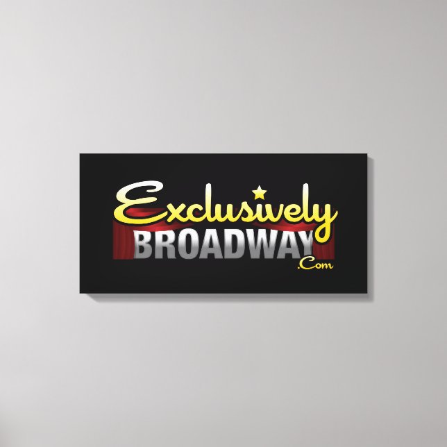 Impressão Em Tela ExclusivelyBroadway.com (Frente)