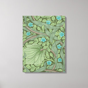 Impressão Em Tela Exemplo de padrão de papel de parede com Forget-M