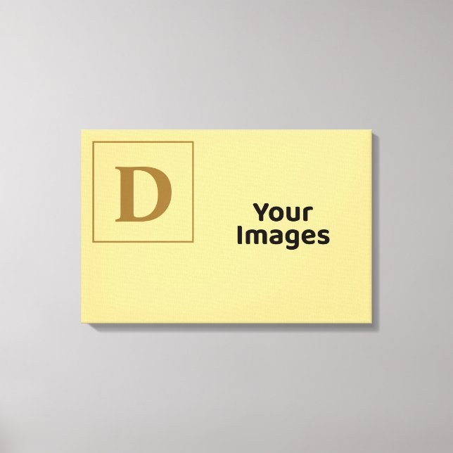 Impressão Em Tela Exibição de Fotografias Iniciais da Família de Cha (Frente)