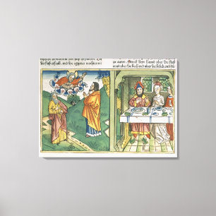 Impressão Em Tela Êxodo 8 1-15 As Sete Pragas do Egito: Moisés e